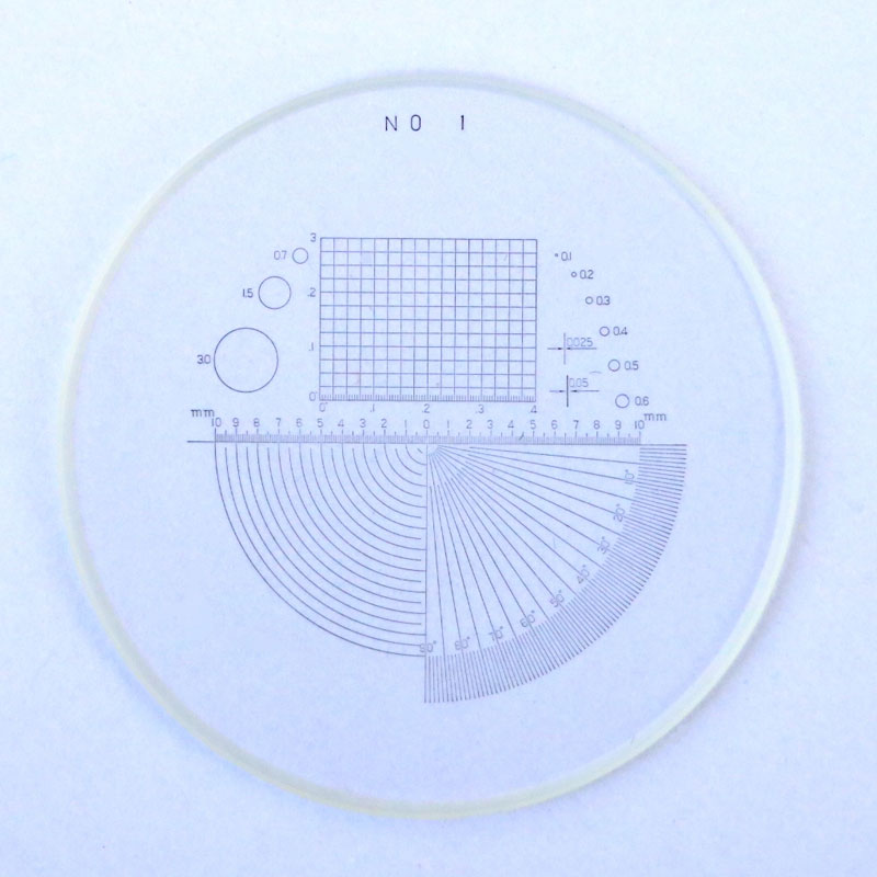 FHCW09.946 Grid Angle Reticle Optical Micrometer
