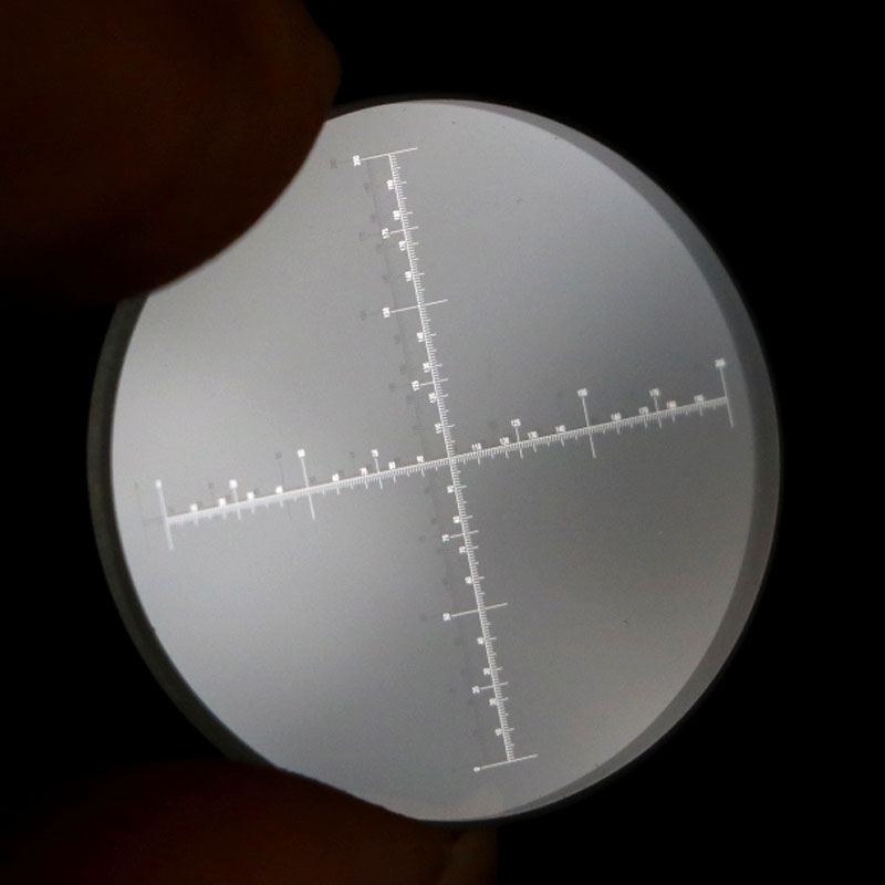 FHCW09.952 1 DIV = 0.1mm Optical Glass Microscope Micrometer