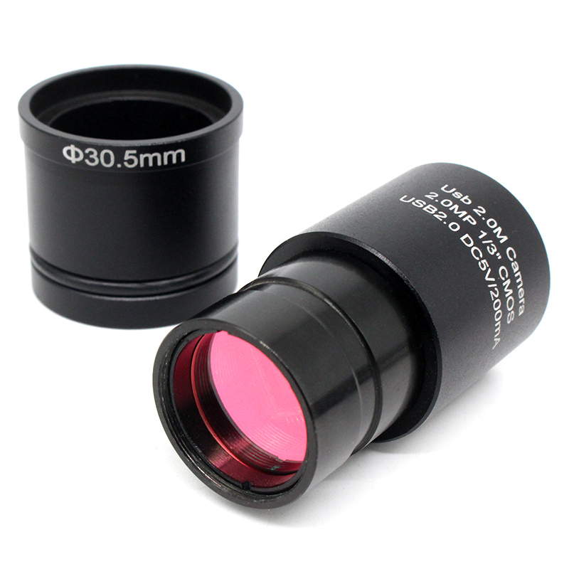 HD CMOS 2.0MP USB Microscope Electronic Eyepiece Camera with Adapter SX08.U2.5000K.0806