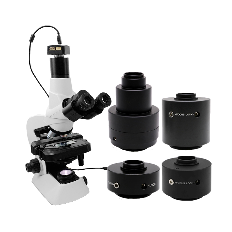 0.35X 0.5X 1X C-Mount Microscope Camera Adapter for Olympus